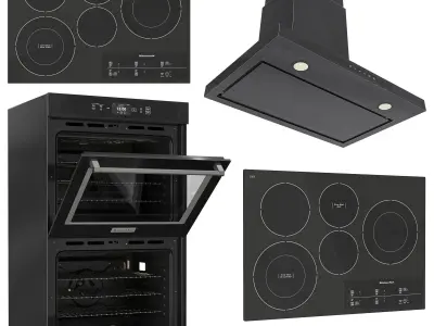 Kitchenaid Appliance Collection Set 01 3D model