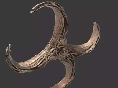 Ancient Pre History Horns 2  3D model
