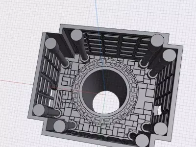 Temple Of The Well Of Eternity 3D model