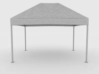 Gazebo Tent 6 250 cm X 350 cm 3D model