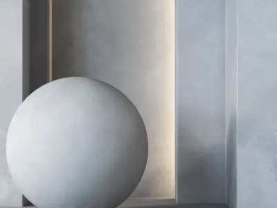 Decorative Plaster Wall Texture 4K - Seamless Texture