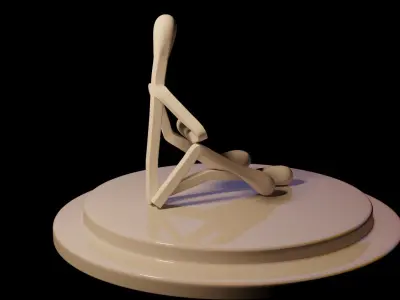 Stick Character 3D print model