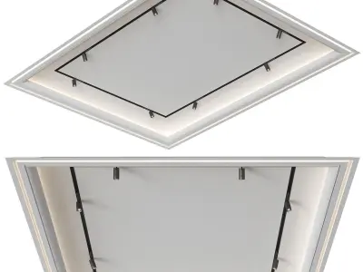 Modern ceiling RJ Easy Design 03 3D model