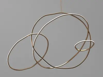 Props Chandelier 3D model