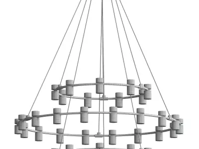 NETTO chandelier 3D model