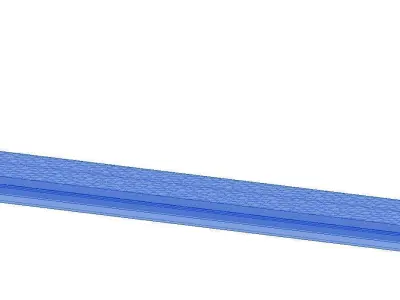 Calcada adaptavel - Sidewalk adaptable - Parametric  3D model