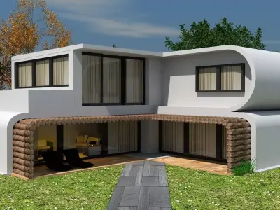 Garden House 3D model