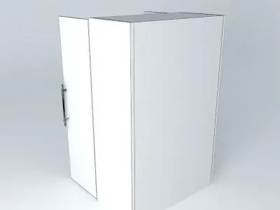 Cabinet open Free 3D model