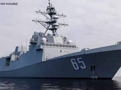  Constellation Class Frigate With MH-65 Dolphin 