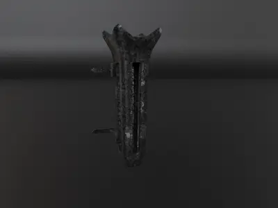 Torch Pack Low-poly 3D model