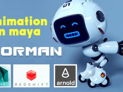 Robots - Norman and Lussy  3D Model Pack