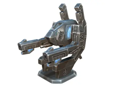 Machinery - Turret 04 3D model