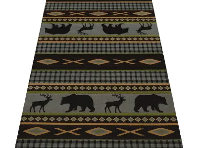 Rug Set 997 3D model