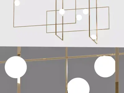 Mondrian Glass Ceiling by Venicem 3D model