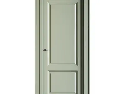 Modern entrance door 32 3D model