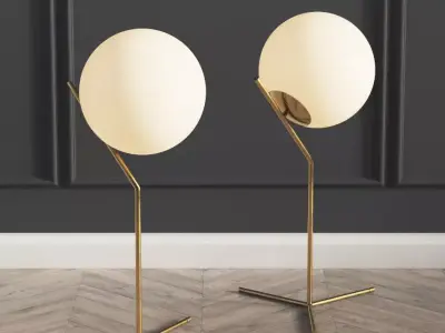 Flos Lights Family Michael Anastassiades Table Lamp 3D model