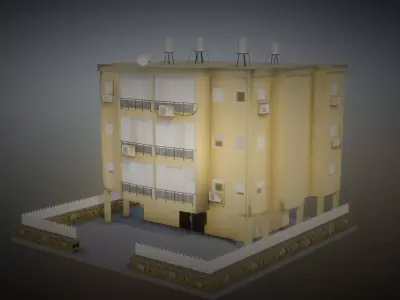Israeli house 3D model