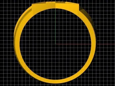 men ring 3dm file  3D print model