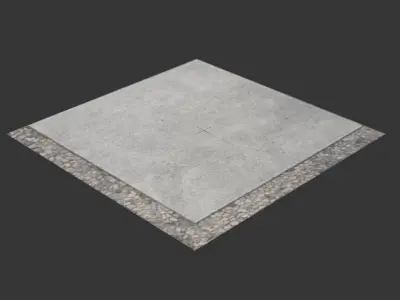 Ultra realistic Big Floor Tiles Scan 3D model