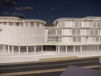 Homes and care center -A2 3D model