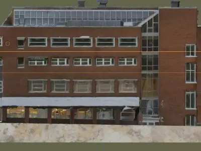 centrum 11 building from 3d scan Free 3D model