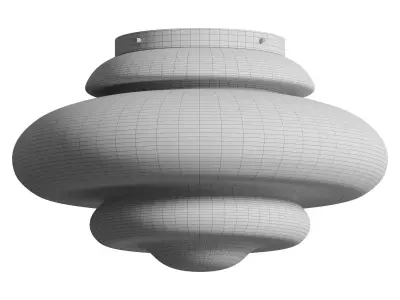 Tableau Flush Mount 3D model