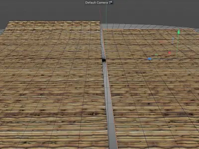 Old Palm Leave Mat 3D model