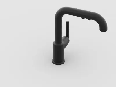Faucet 06 Low-poly 3D model