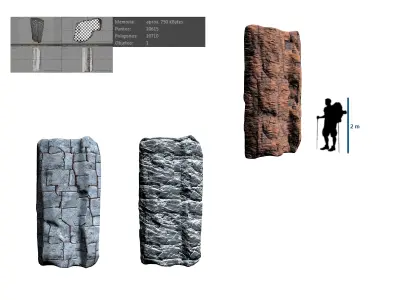 Climbing Rock Vol 2 3D model