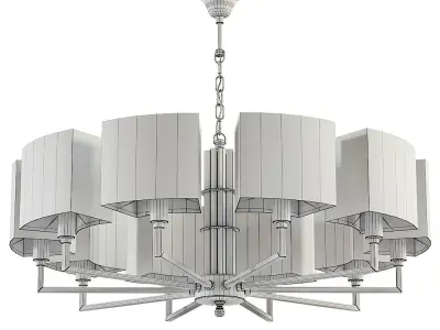 Maytoni Metropolitan H015PL-10G chandelier 3D model