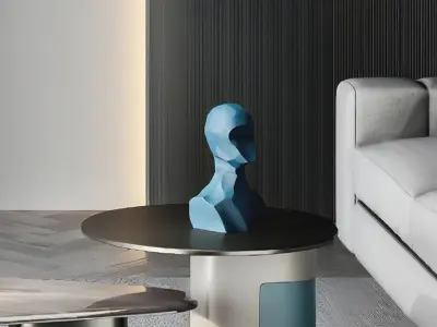 Table Modern Tea Zimu 3D model