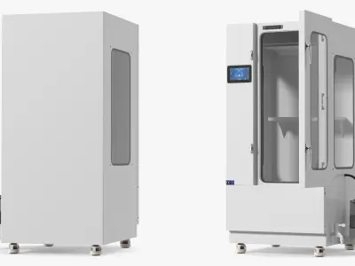  Fingerprint Visualization Chamber With Long-Gun 