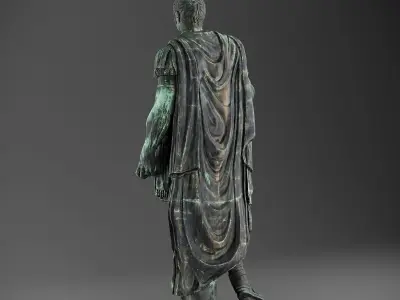 Caesar Statue 3D model