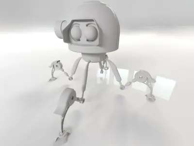 Sci Fi Robot 3D model