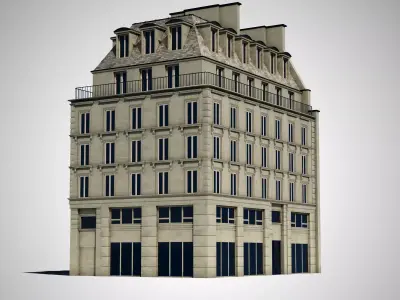 Paris House 3D model