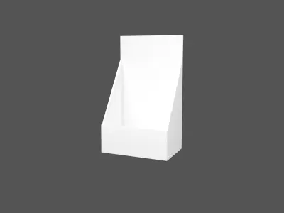 Table Top Display Stand v2 001 Low-poly 3D model