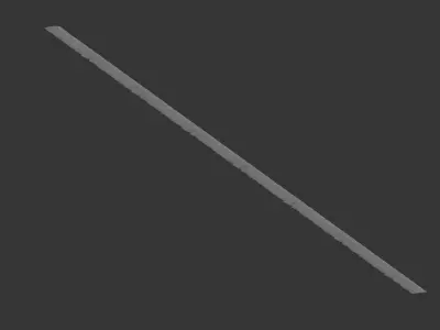 Concrete Road 3D model