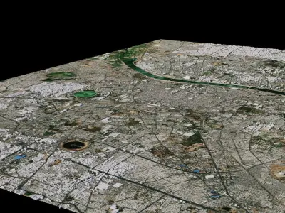 Ahmedabad - India 3D model