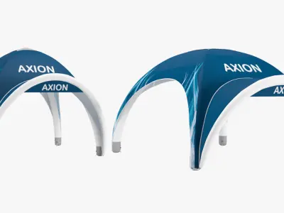 Tents Lite inflatable no walls Axion 3D model