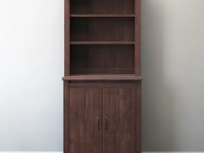 BRUSALI High cabinet with doors 3D model