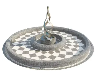 Fountain 10 3D model