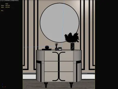 Neo Classic Consol 3D model