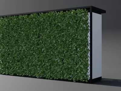 Parcel Locker Bus Stop 3D model