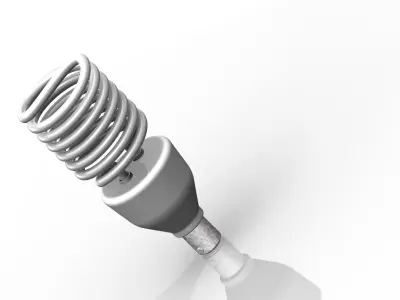 Energy Saver Light Free 3D model