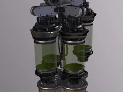 Incubator Low-poly 3D model