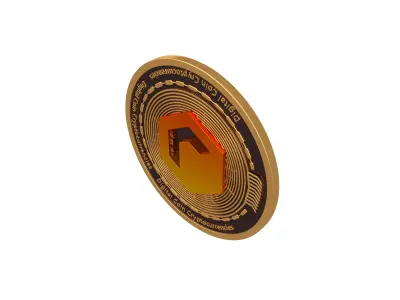 Rally Coin v3 002 3D model