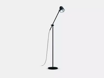 SKURUP Floor-standing reading lamp Low-poly 3D model
