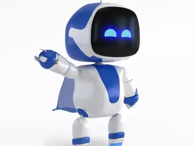 Astro Robot  3D model