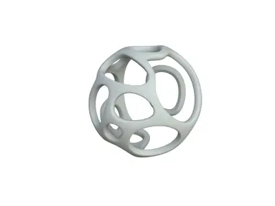 SciFi Cube Object No 38357 Low Poly Shape Texture