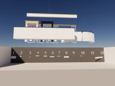 ARCHITECTURAL Classical Moulds 3D Model Collection Low-poly 3D model